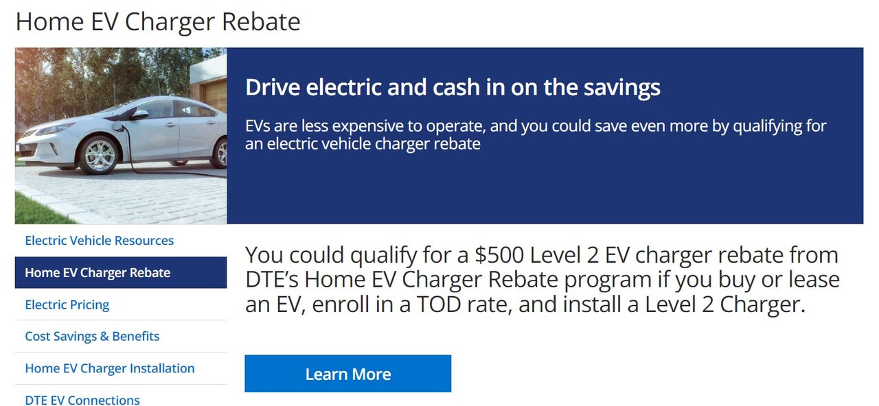 DTE offers 2,000 in subsidies, special charging rates for EVs